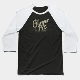 The Burger Pit 1956 Baseball T-Shirt